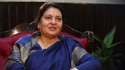  नयाँ वर्षले सबैमा नयाँ ऊर्जा, आशा र उत्साह सञ्चार गरोस्ः पूर्वराष्ट्रपति भण्डारी 